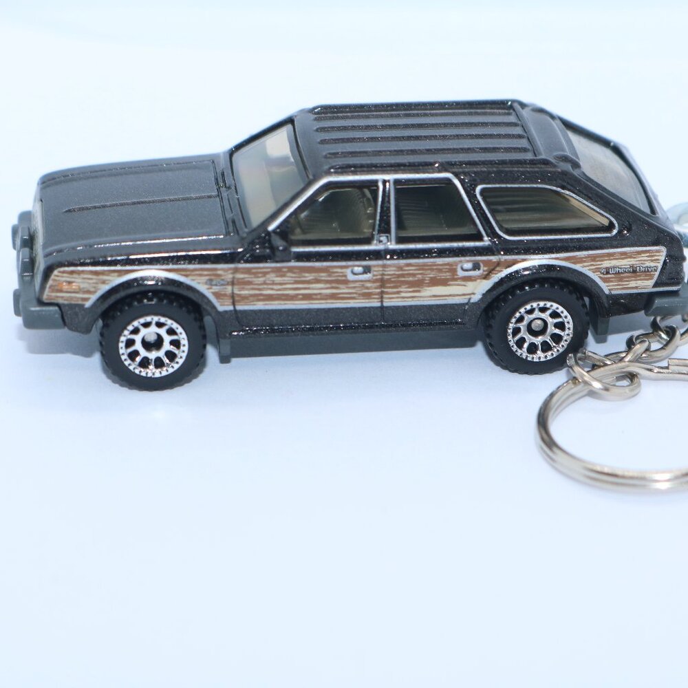 Matchbox AMC Eagle 1980 Custom keychain 1:64 scale